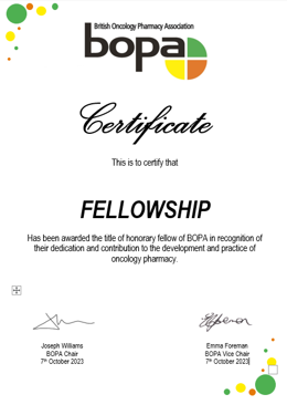 BOPA Fellows logo